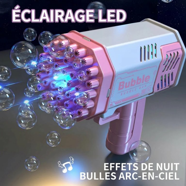 BubbleMachine - La super machine à Bulles Magique